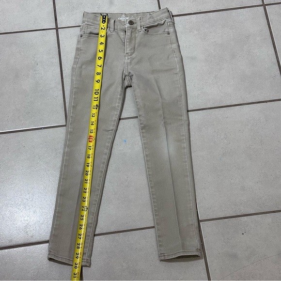 Jordache Kids Girls Khaki School Uniform Skinny Pants size 7. - Picture 8 of 8